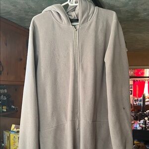 Cozy Gray mouse eared jumpsuit